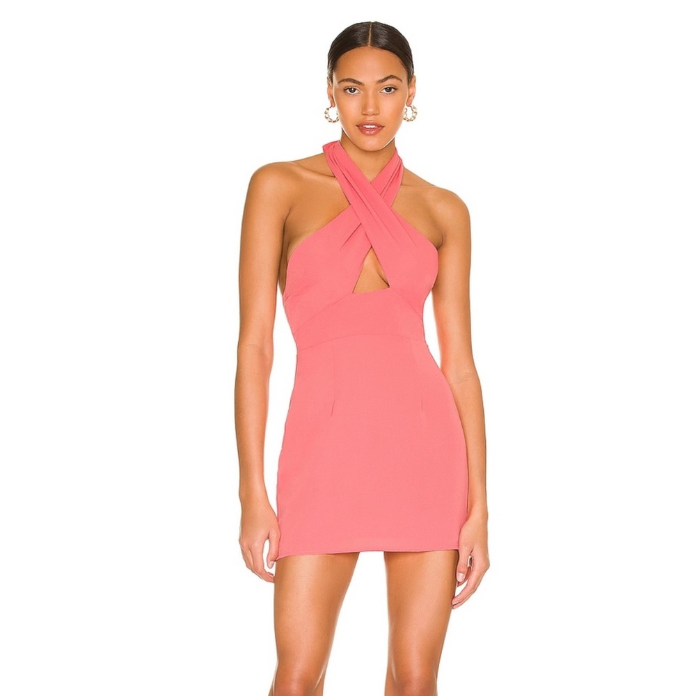 superdown | Grace Cross Front Dress | XS | Pink | NEVER WORN